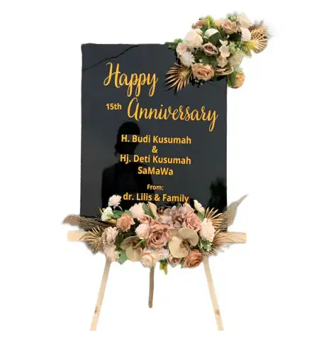 Papan Bunga Akrilik Candiharjo